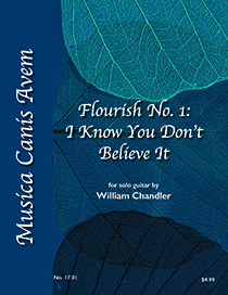 I Know You Don't Believe It.Flourish No. 1 Cover